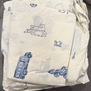 Nestig Road Work Twin Sheet Set